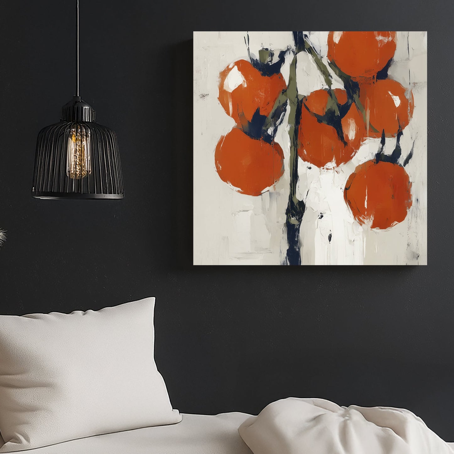 rustic tomato harvest wall art