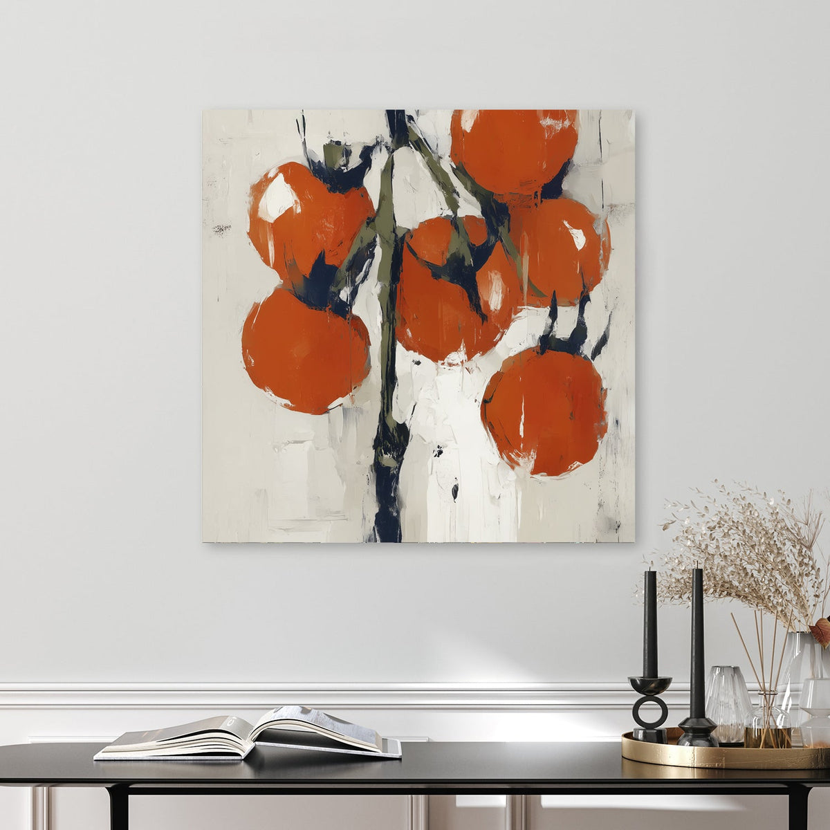 rustic tomato harvest wall art