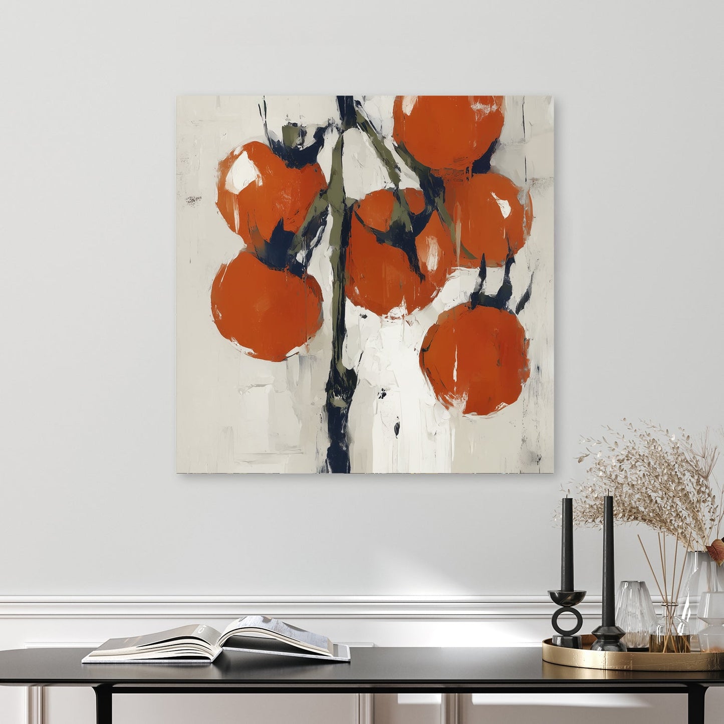 rustic tomato harvest wall art