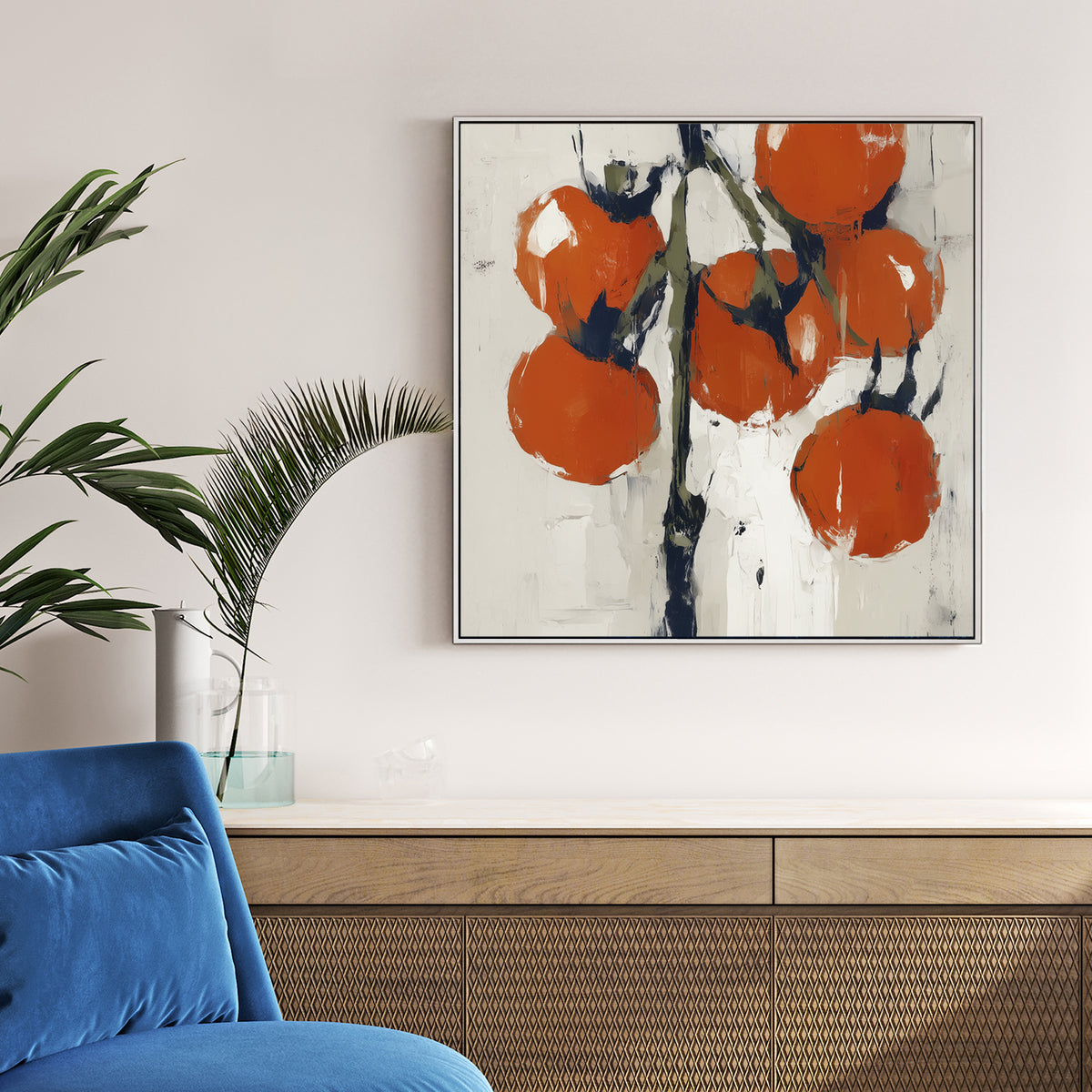 rustic tomato harvest wall art