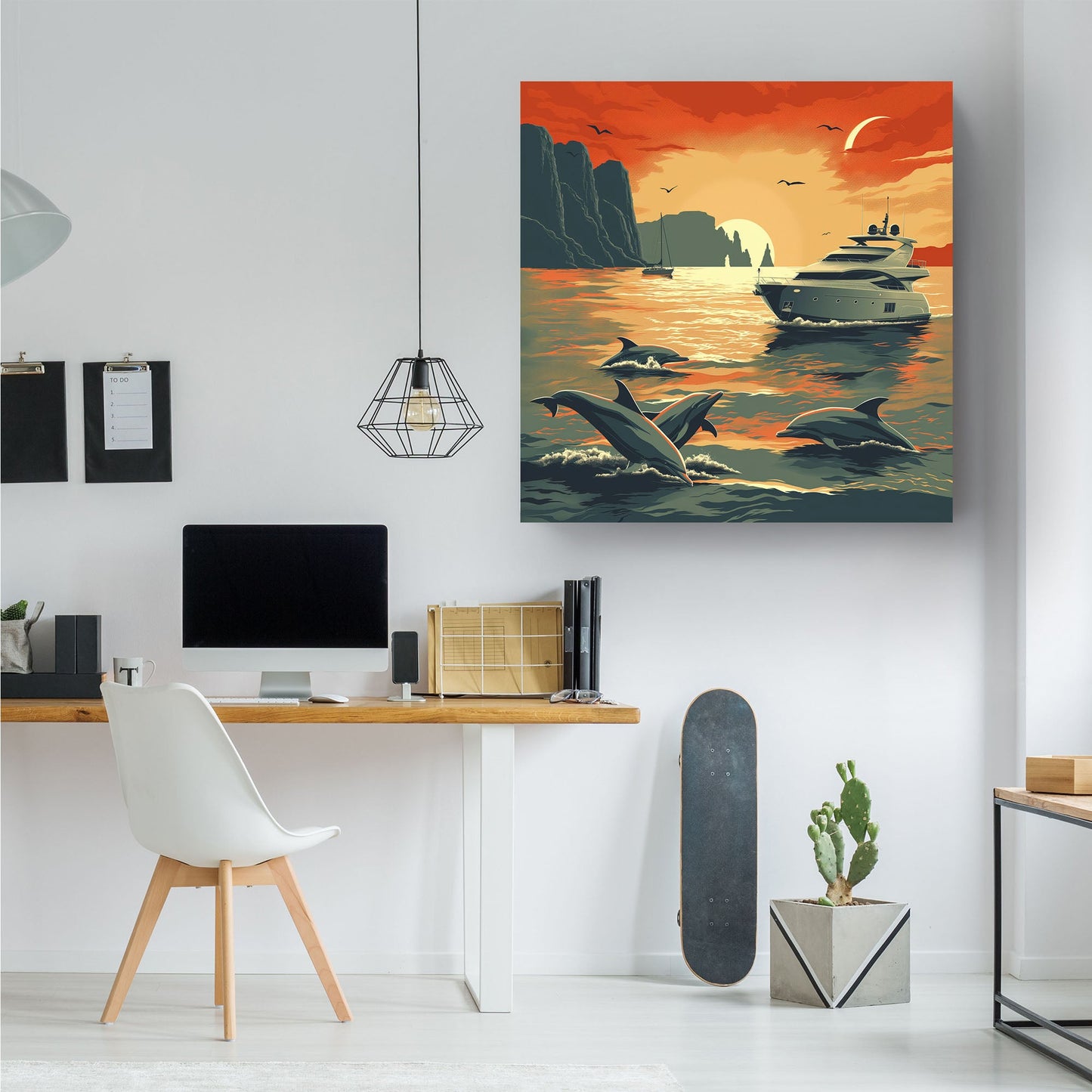 Dolphins by the Sun #313