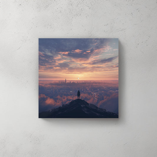 Hill Views #315 Canvas Wall Art & Metal Prints