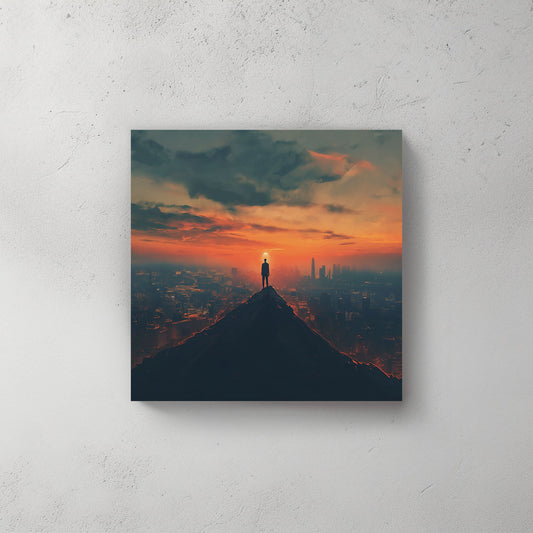 Hill Top #316 Canvas Wall Art & Metal Prints