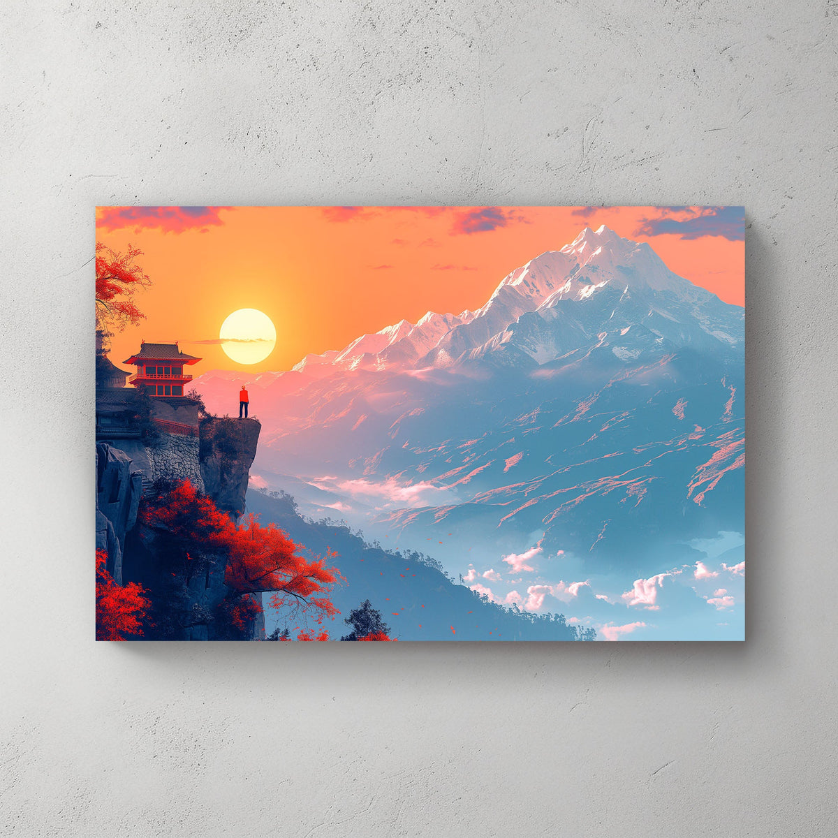 Mountain Views #320 Canvas Wall Art & Metal Prints