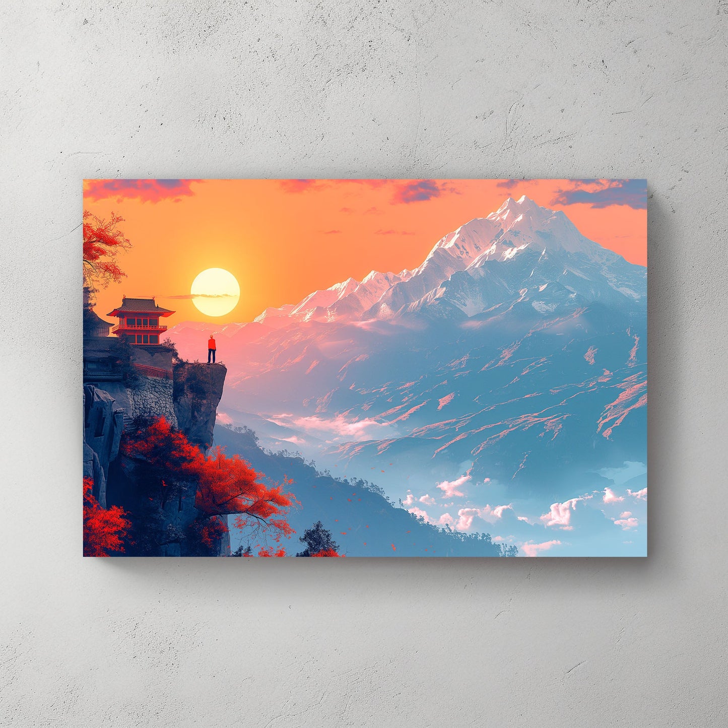 Mountain Views #320 Canvas Wall Art & Metal Prints