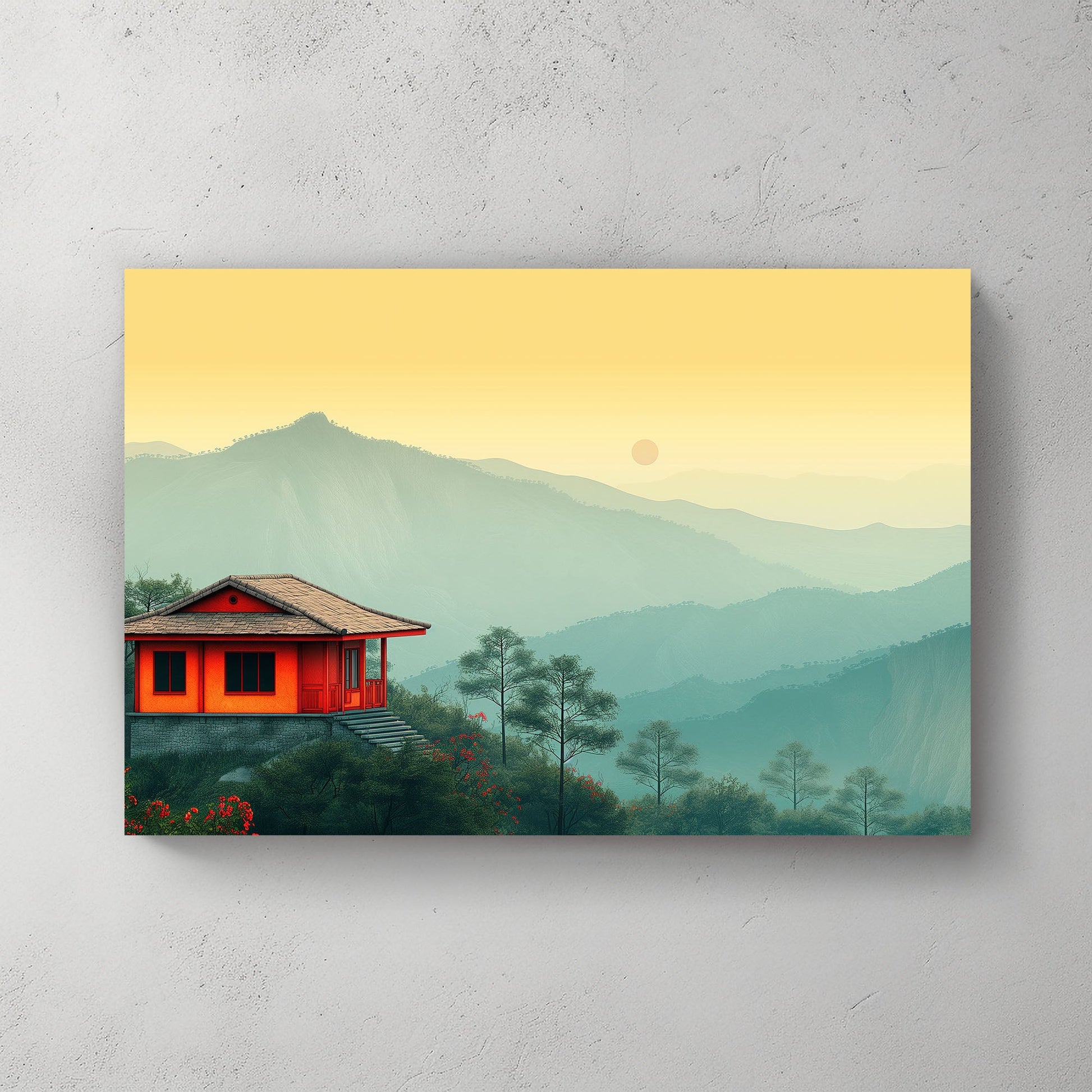 Sun Hills #322 Canvas Wall Art & Metal Prints