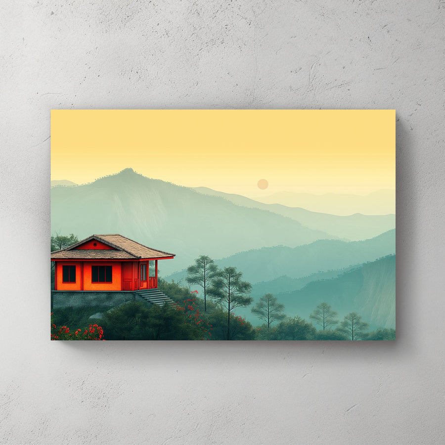 Sun Hills #322 Canvas Wall Art & Metal Prints