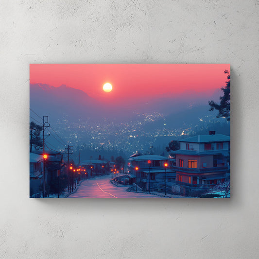 Darjeeling #323 Canvas Wall Art & Metal Prints