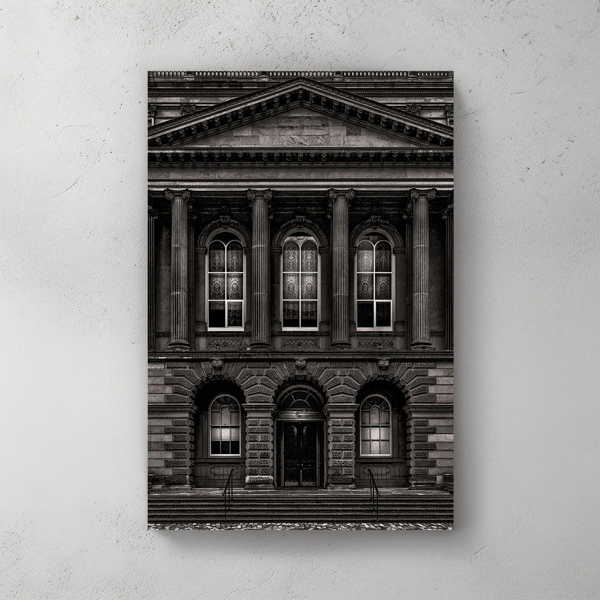 historic architecture osgoode hall black and white wall art