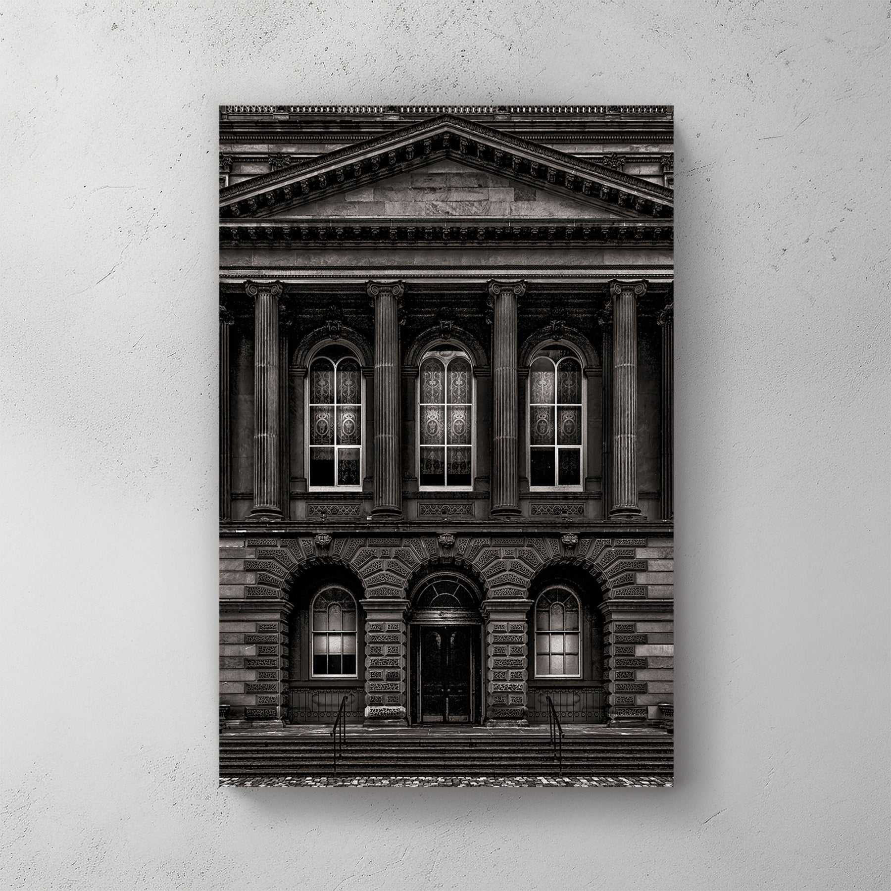 historic architecture osgoode hall black and white wall art