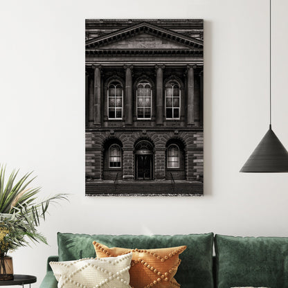 historic architecture osgoode hall black and white wall art
