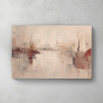 neutral abstract textured wall art canvas print