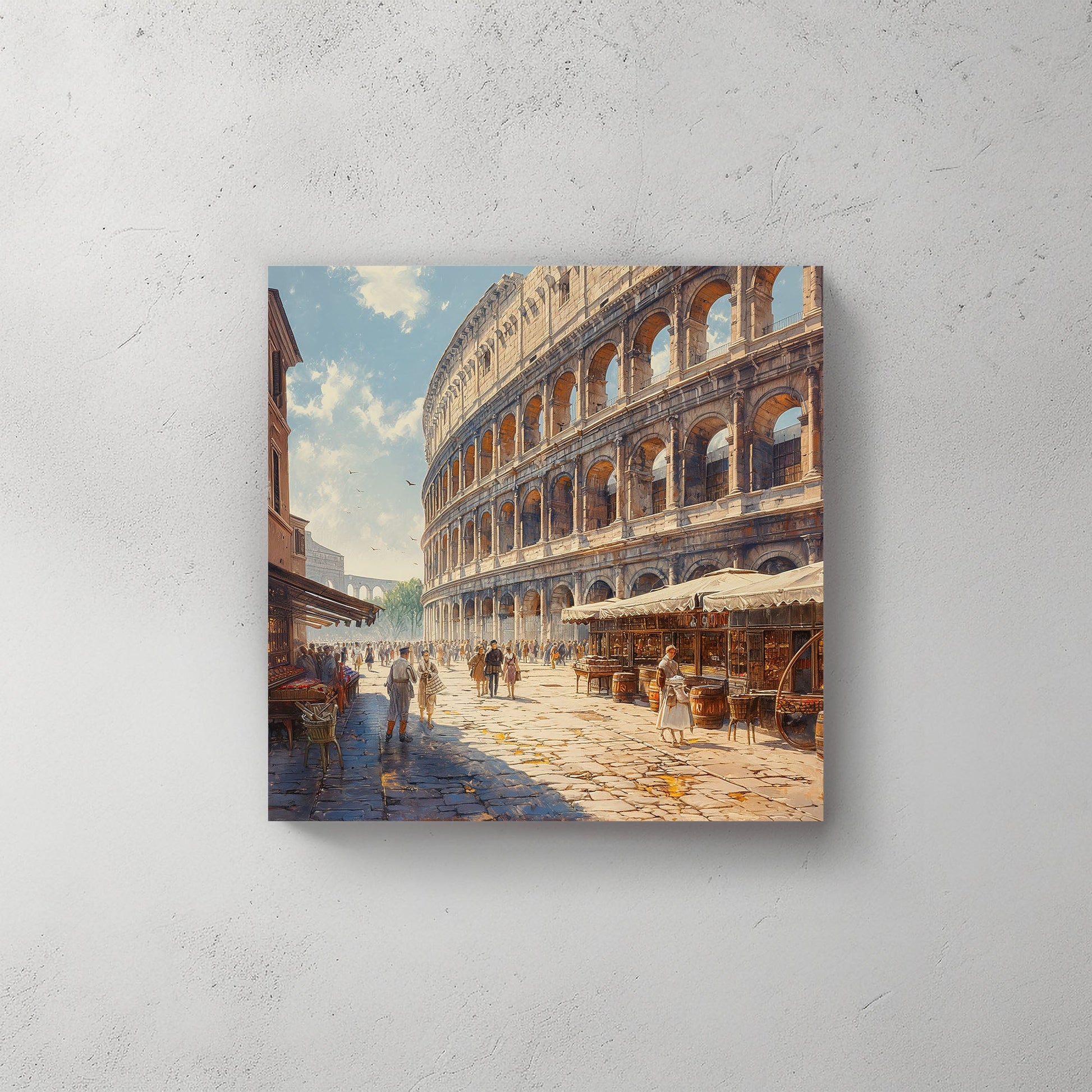 Colosseum #358 Canvas Wall Art & Metal Prints