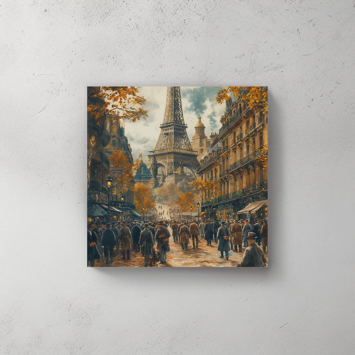 Paris Streets #364 Canvas Wall Art & Metal Prints