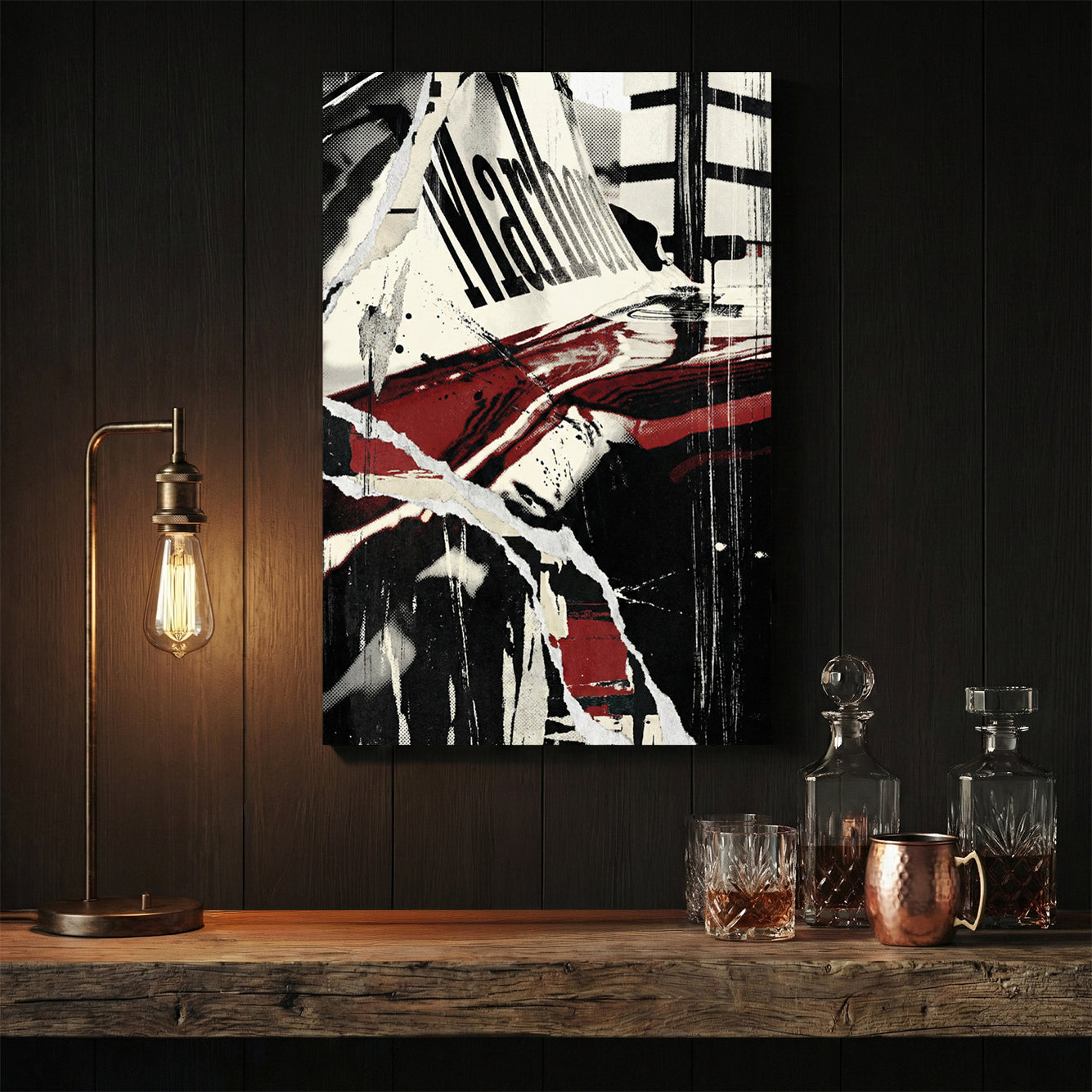 Vintage Ferrari F1 racing car graphic retro illustration