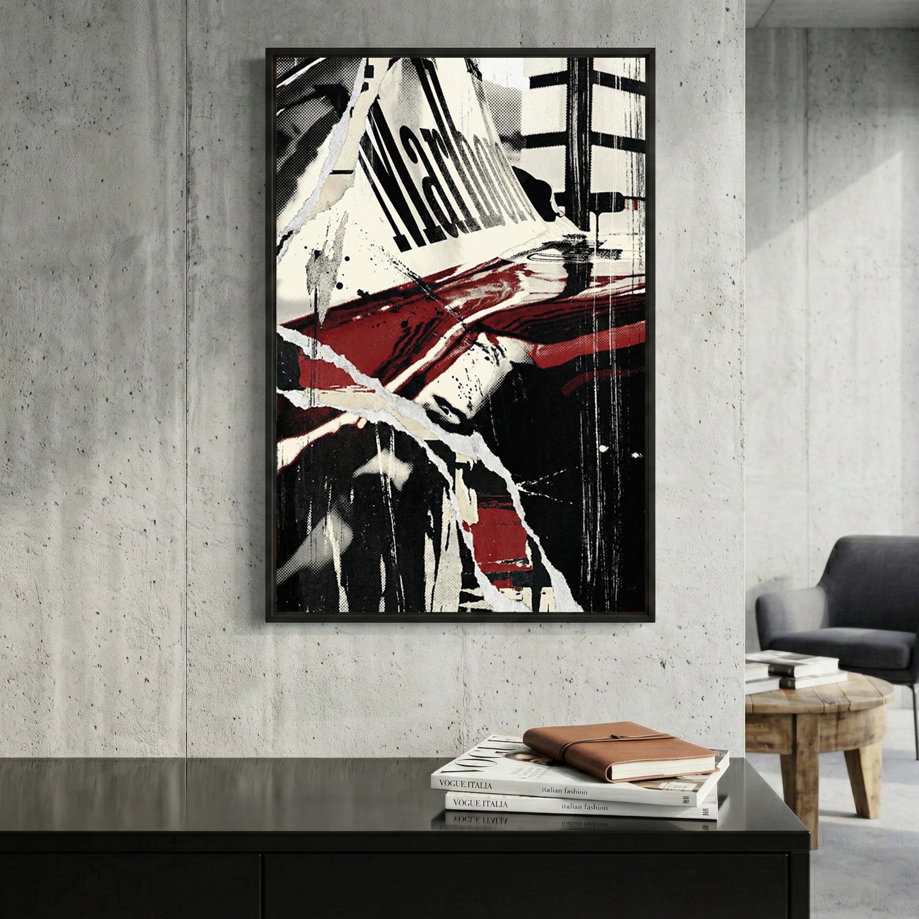 Vintage Ferrari F1 racing car graphic retro illustration