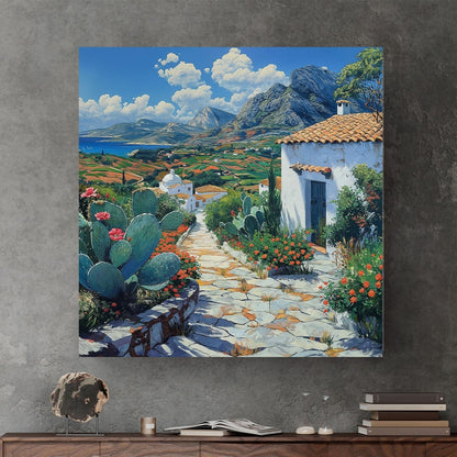 Countryside #375 Canvas Wall Art & Metal Prints