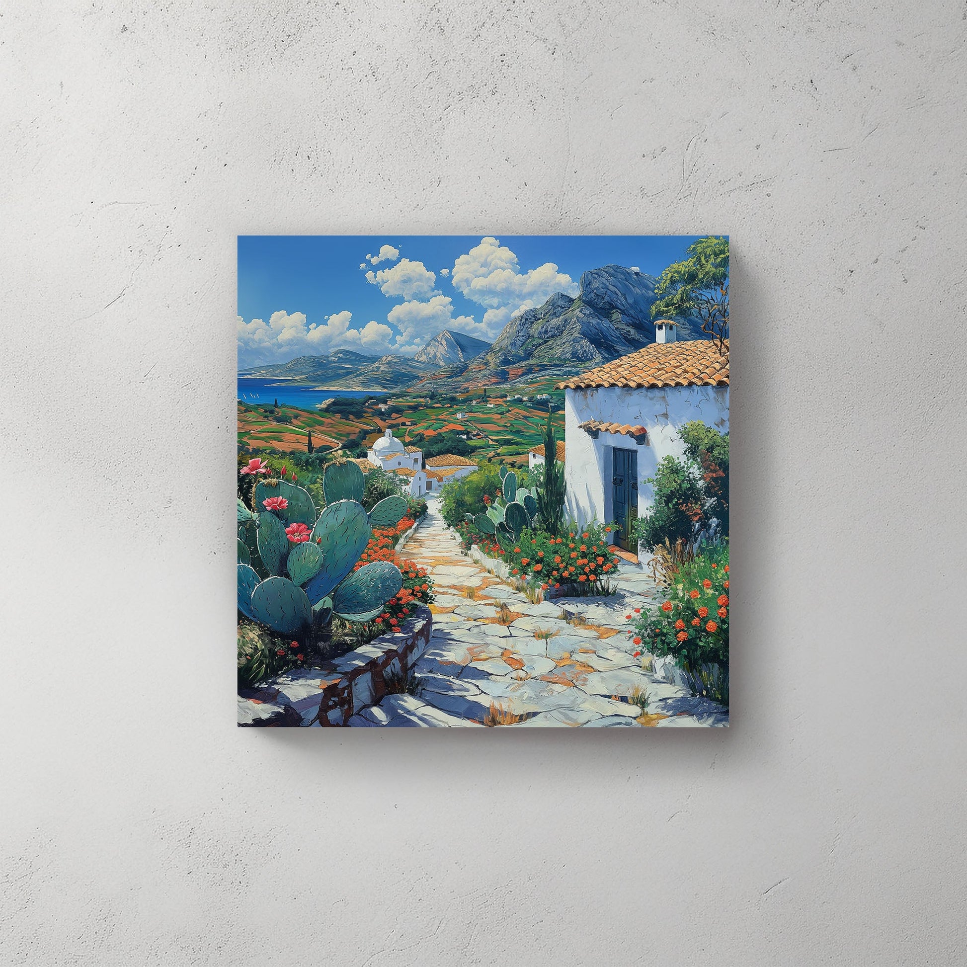 Countryside #375 Canvas Wall Art & Metal Prints