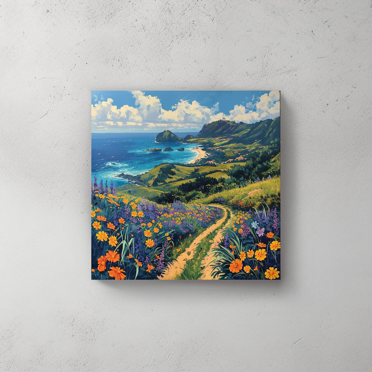 Azores #376 Canvas Wall Art & Metal Prints
