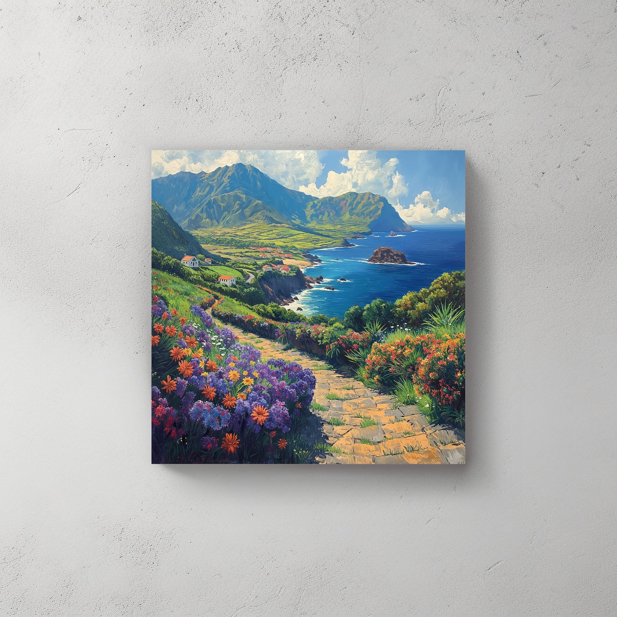 Azores Coast #377 Canvas Wall Art & Metal Prints – ItzArt.ca