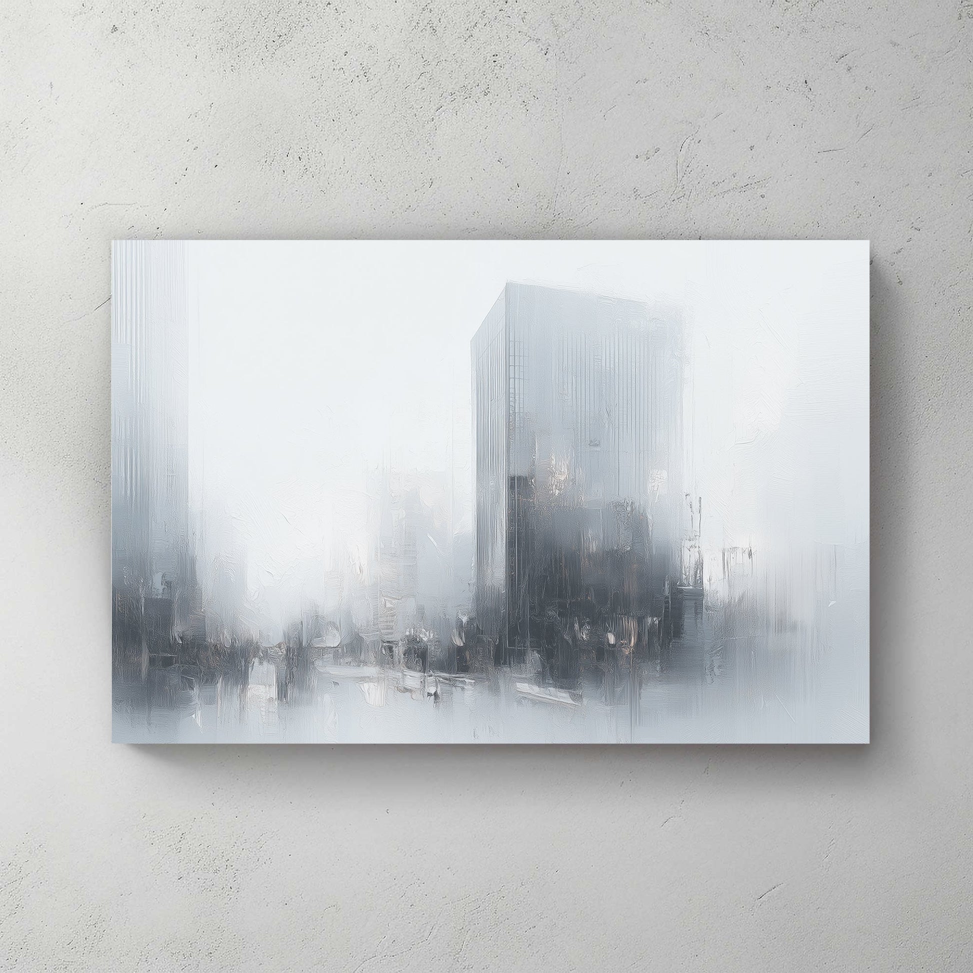 Urban city architecture sketch contemporary wall art print