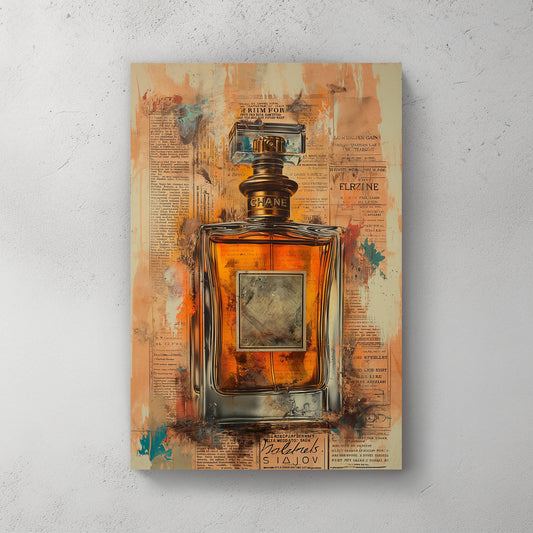 Perfume #395 Canvas Wall Art & Metal Prints