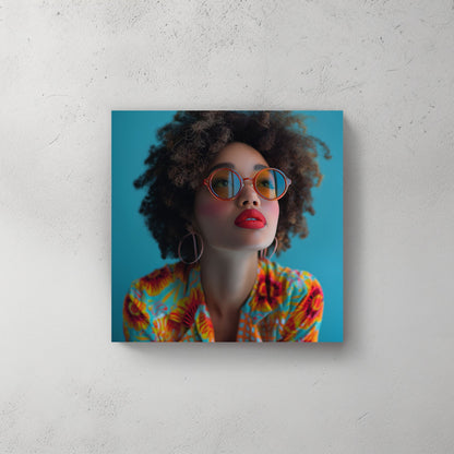 Stares #402 Canvas Wall Art & Metal Prints