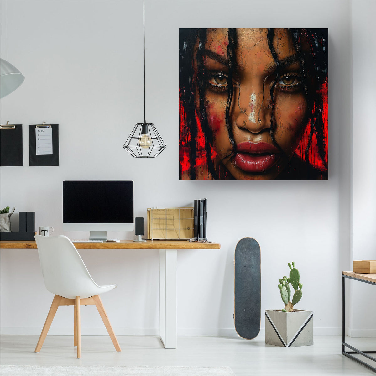 Red Braids #408