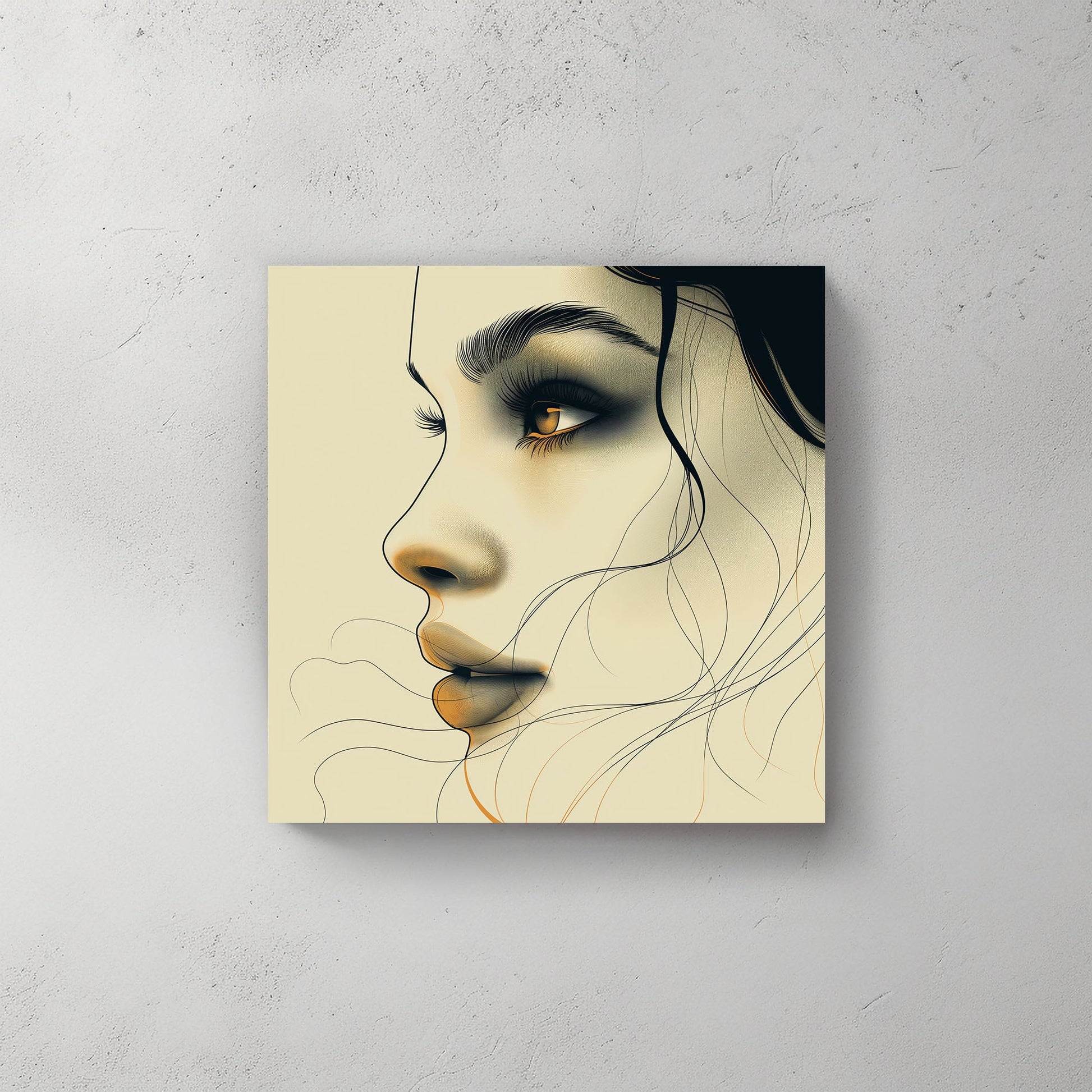 Bold Lines #409 Canvas Wall Art & Metal Prints