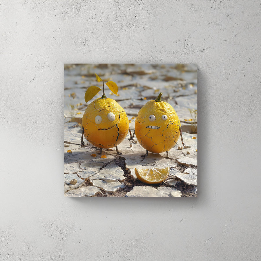 Lemon Thoughts #424 Canvas Wall Art & Metal Prints