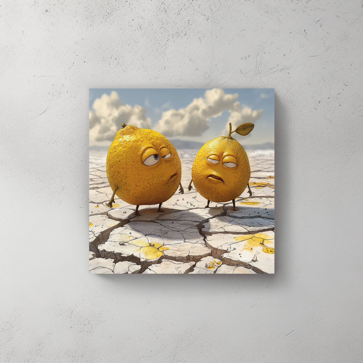 Lemons #425 Canvas Wall Art & Metal Prints