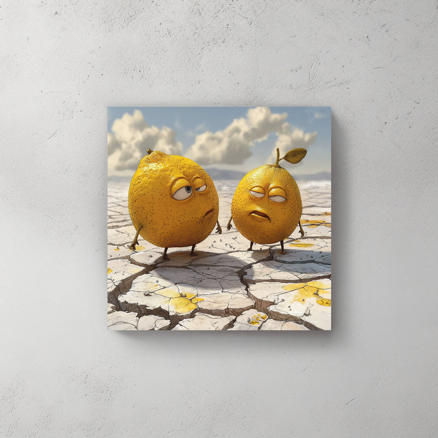 Lemons #425 Canvas Wall Art & Metal Prints