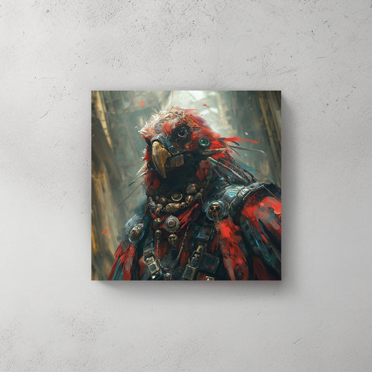 Birds of the Future #428 Canvas Wall Art & Metal Prints