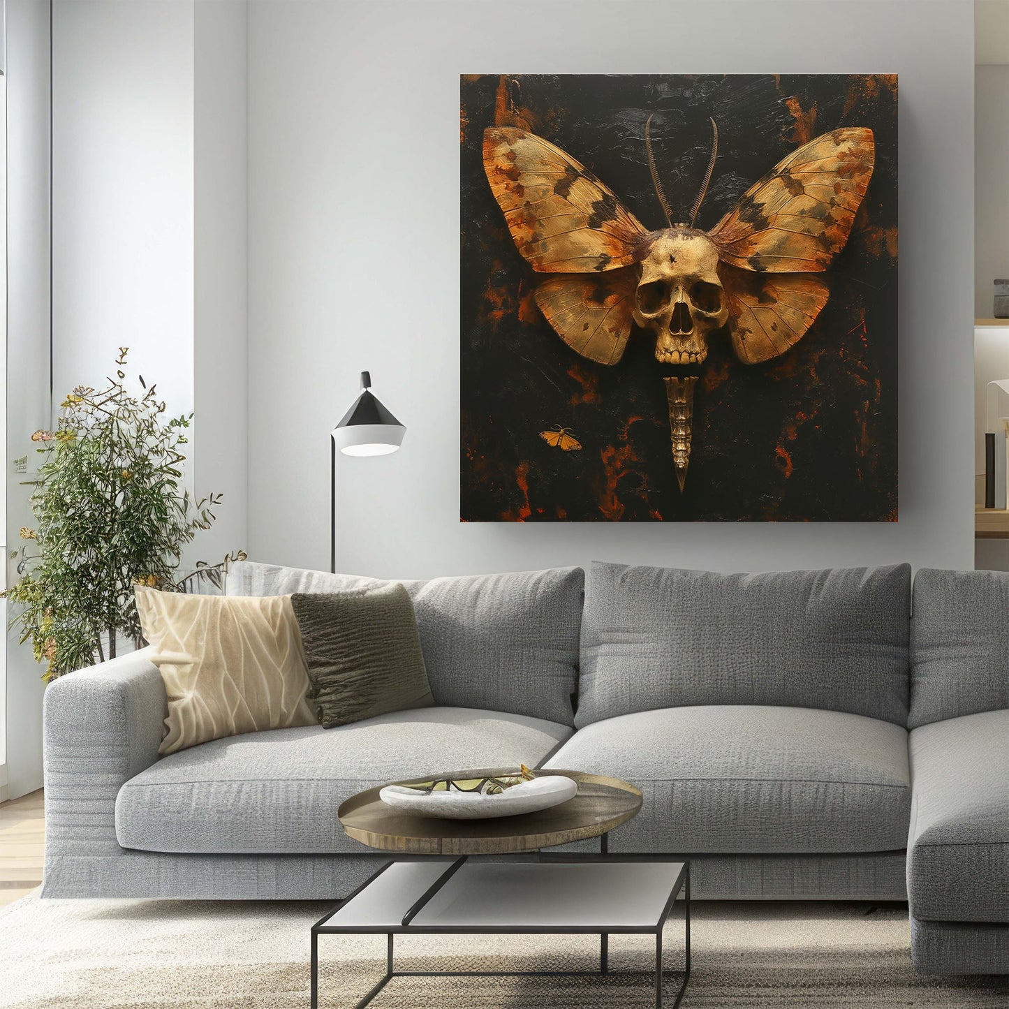 Skull Death Moth #435