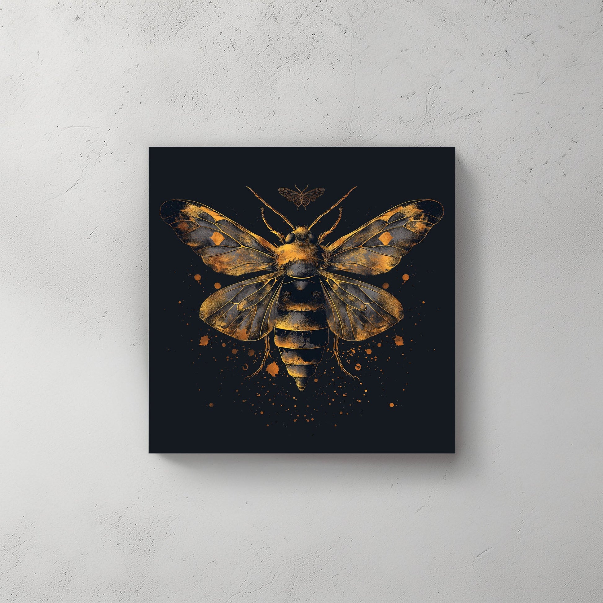 Death Moth #437 Canvas Wall Art & Metal Prints