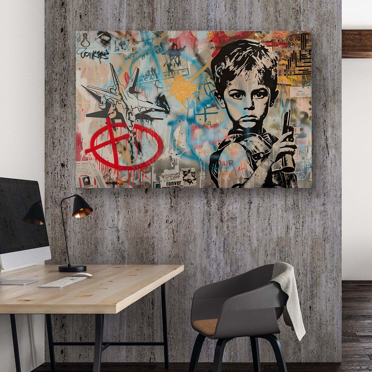 Complex Relationship #448 Canvas Wall Art & Metal Prints