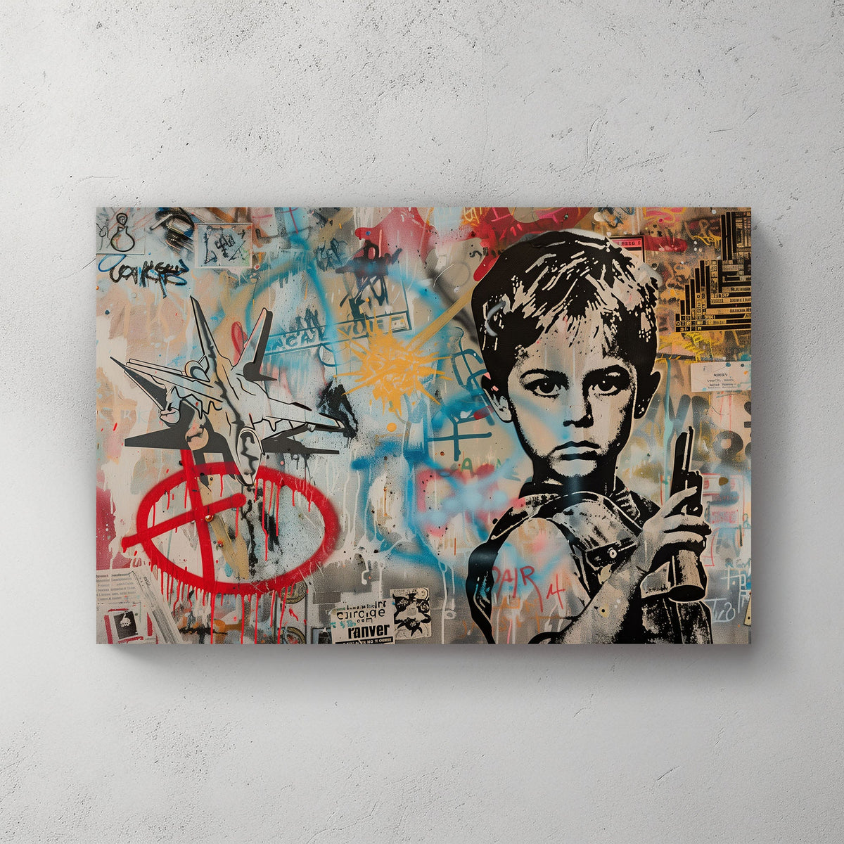 Complex Relationship #448 Canvas Wall Art & Metal Prints