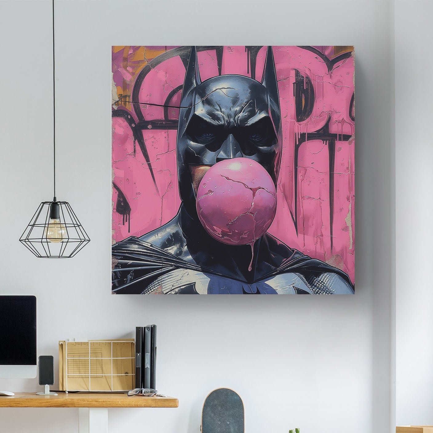Batman Bubblegum #459 Canvas Wall Art & Metal Prints – ItzArt.ca