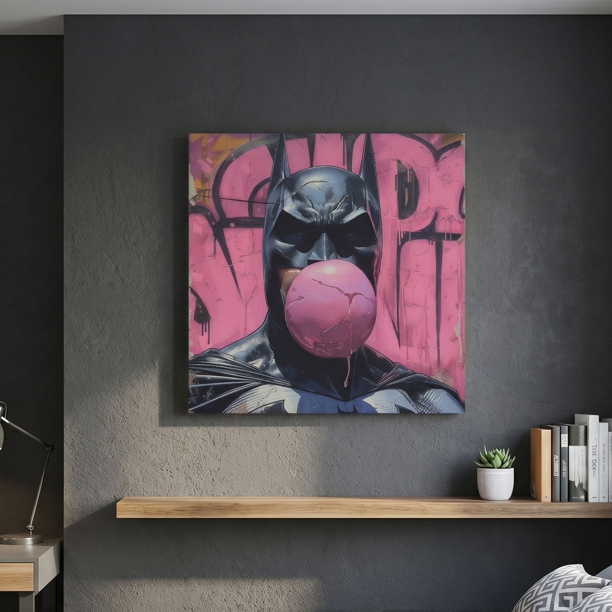Batman Bubblegum #459 Canvas Wall Art & Metal Prints – ItzArt.ca