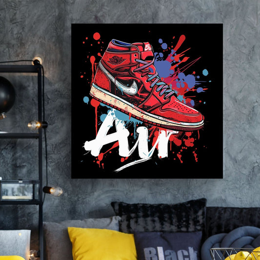 Air Jordan #469 Canvas Wall Art & Metal Prints