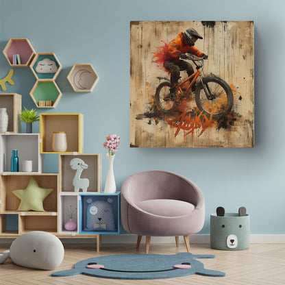 Orange BMX #480
