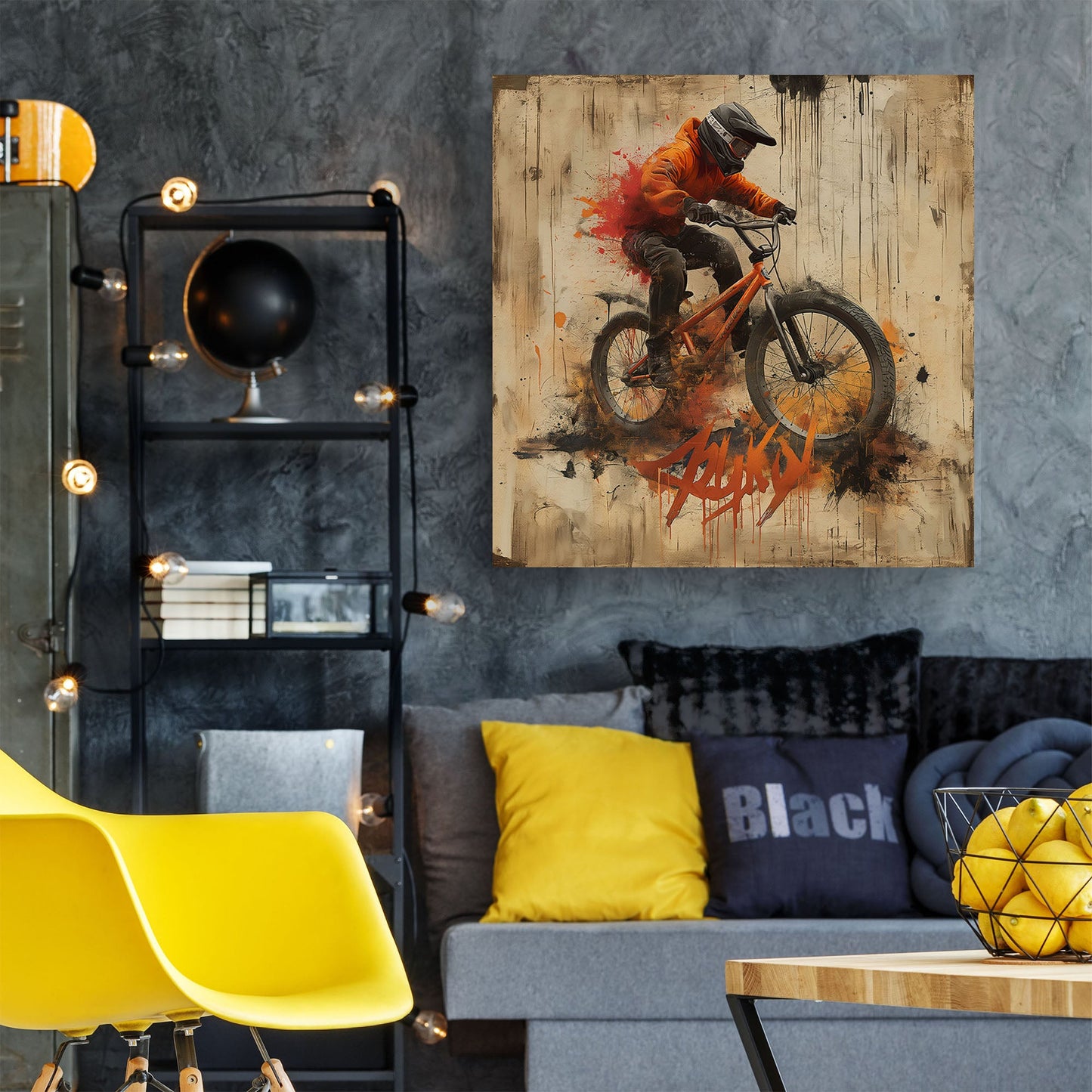 Orange BMX #480