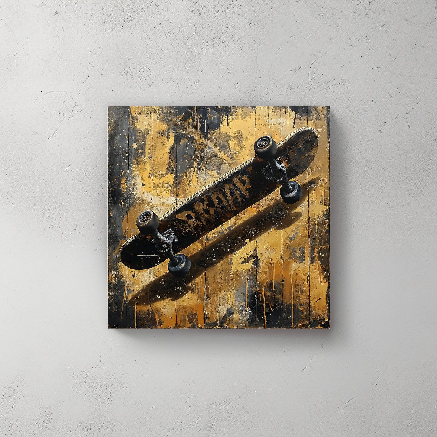 Gold Board #481 Canvas Wall Art & Metal Prints