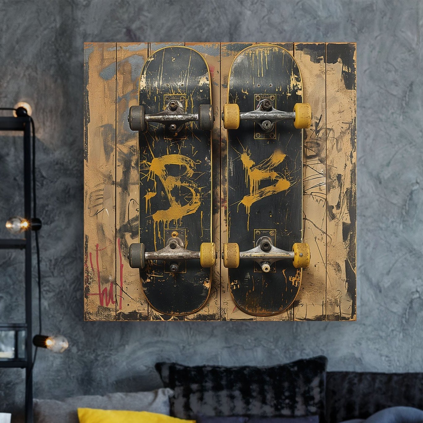 Boards #483 Canvas Wall Art & Metal Prints