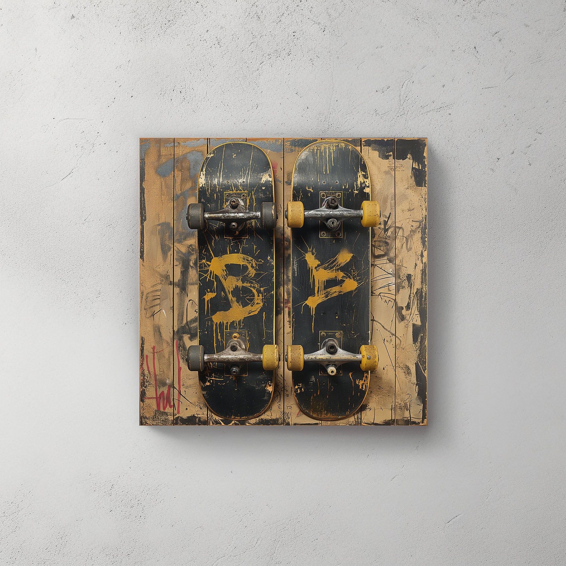 Boards #483 Canvas Wall Art & Metal Prints