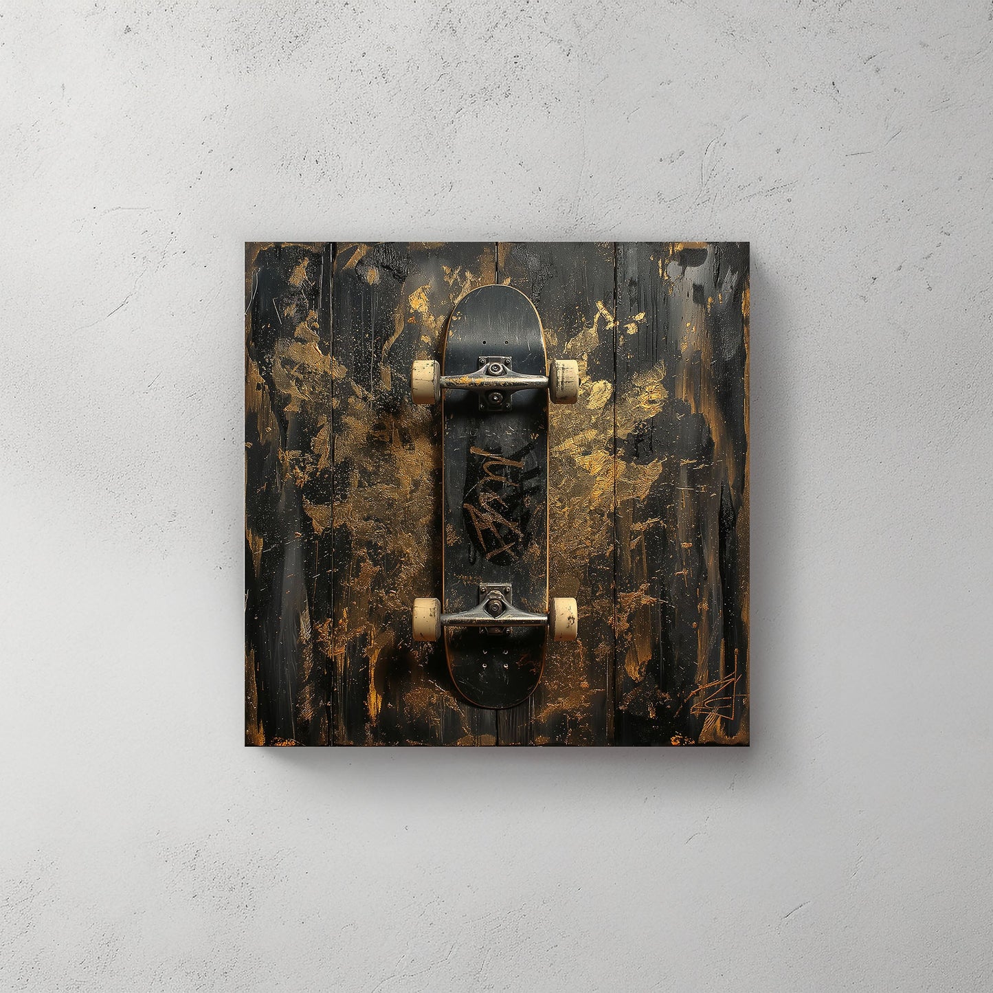 Skate #486 Canvas Wall Art & Metal Prints