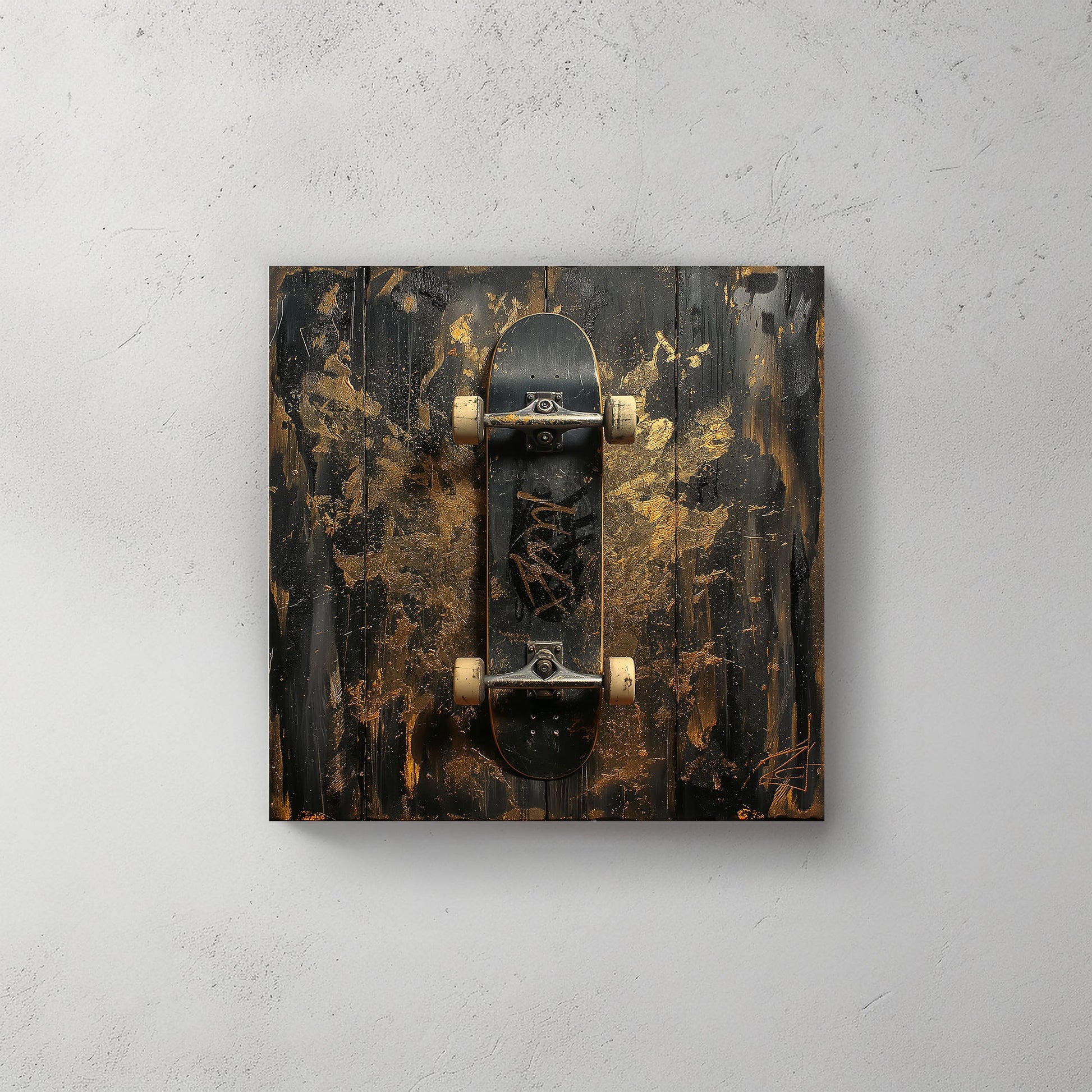 Skate #486 Canvas Wall Art & Metal Prints
