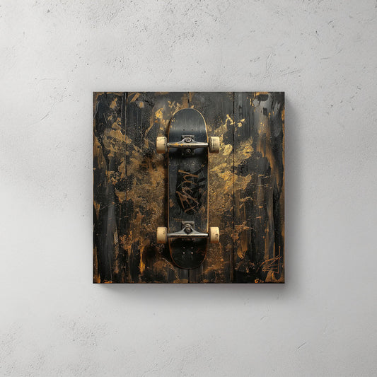 Skate #486 Canvas Wall Art & Metal Prints