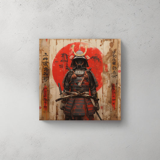 Samurai Emperor #514 Canvas Wall Art & Metal Prints