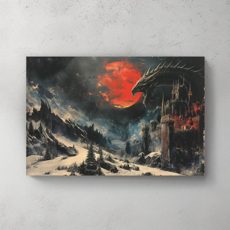 Dungeon & Dragons #516 Canvas Wall Art & Metal Prints
